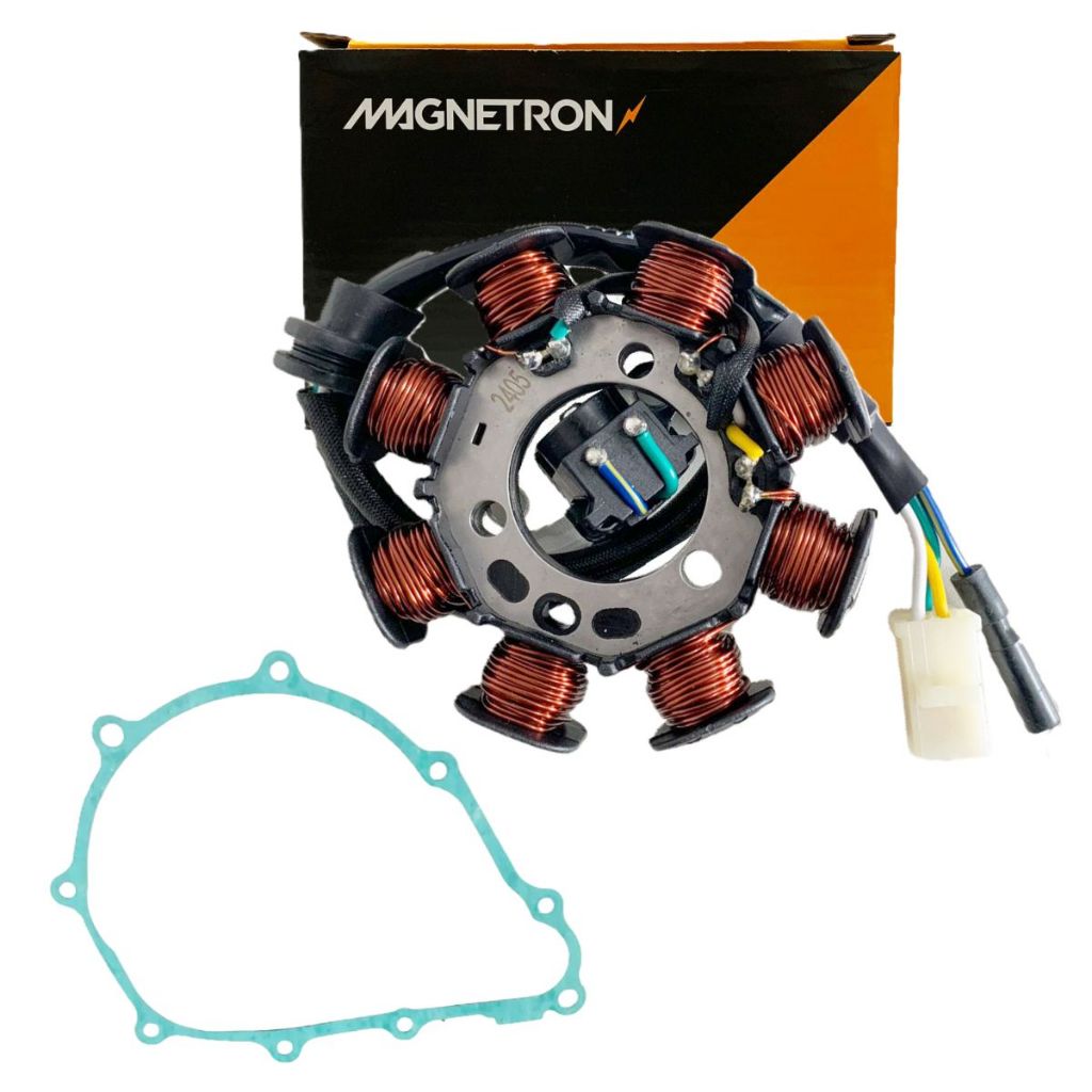 Estator do Magneto Cg 150 Sport / Cg 150 Titan + Junta em Oferta na Shopee