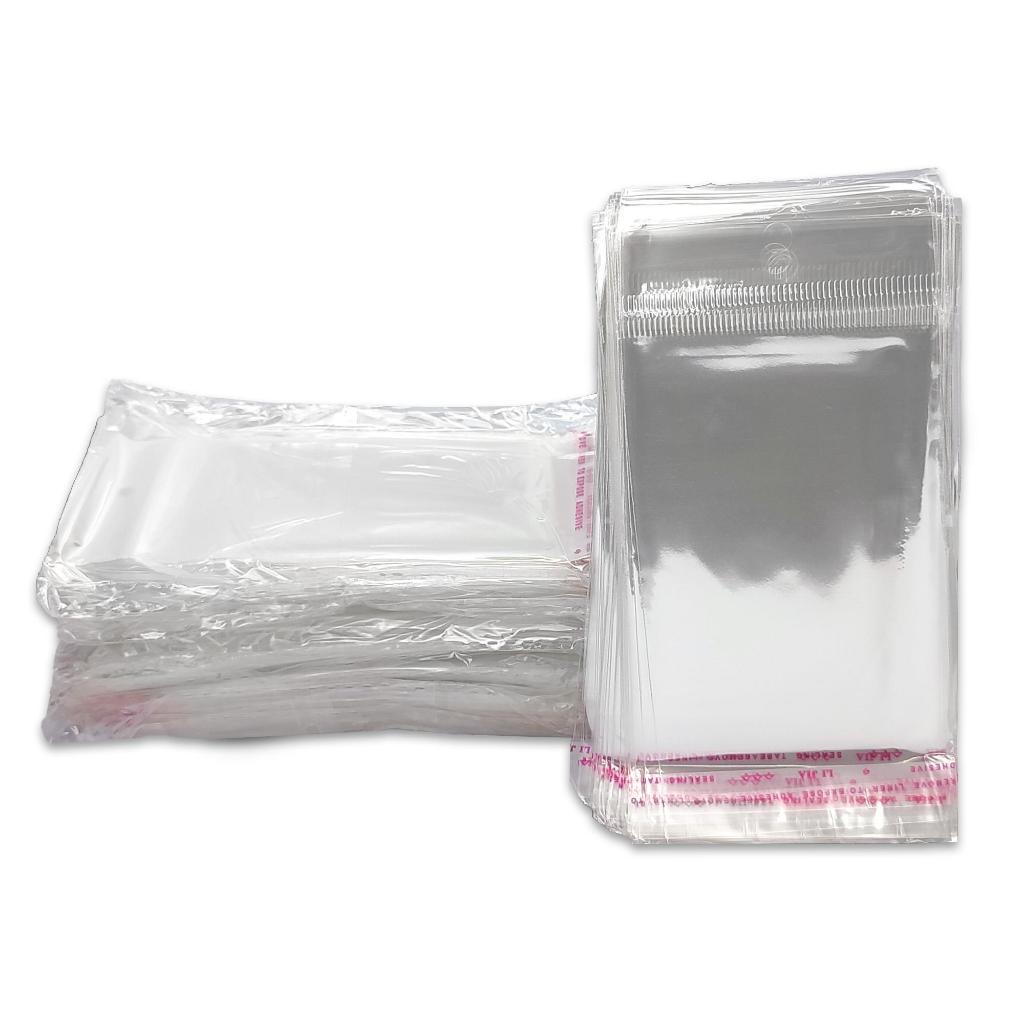 100 a 500 Unidades Saquinho Transparente com cola Tamanho 6.5x9 cm Com Furo em Oferta na Shopee