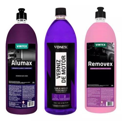 VONIXX LIMPEZA PESADA E PROTECAO, KIT DE LIMPEZA AUTOMOTIVA