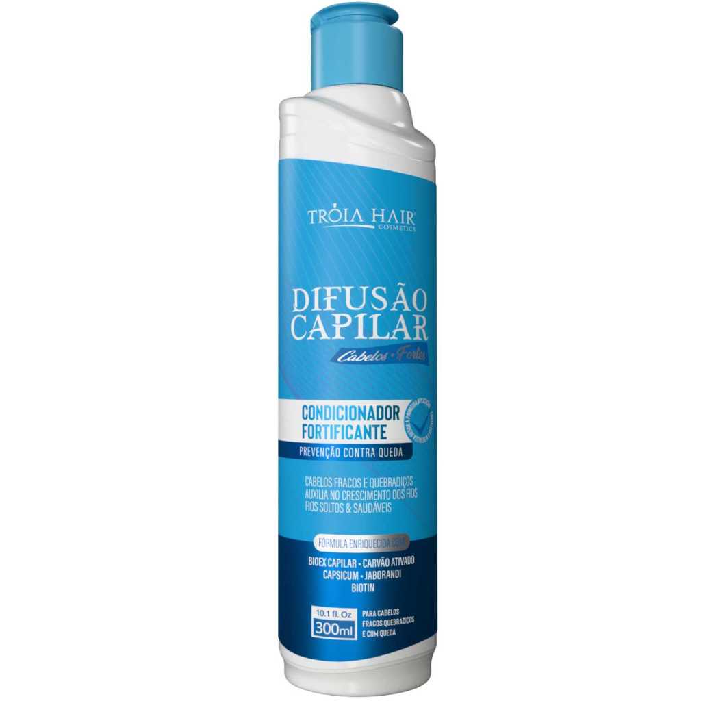 Condicionador Fortificante Difusao Capilar 300g Troia Hair