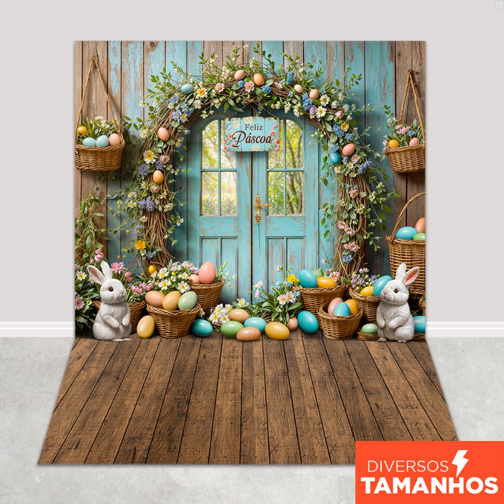 Fundo Fotográfico Cenário de Páscoa Em Tecido Painel Sublimado para Foto em Oferta na Shopee