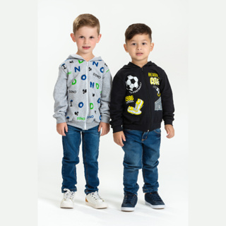 JAQUETA MENINO INFANTIL PELUCIADO MOLETOM CASACO INVERNO PROMOÇÃO em Oferta na Shopee