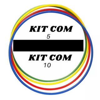 Kit Com 10 e 5 Bambolês Para Sua Diversão Pratique Exercícios Físicos Ar Livre 65cm Cores Sortidas em Oferta na Shopee