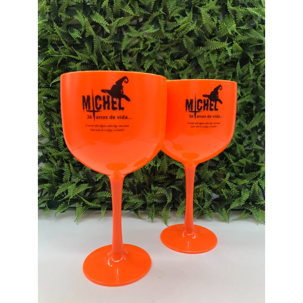 Kit 30 taças de Gin 580ml PREMIUM - Personalizada em Oferta na Shopee