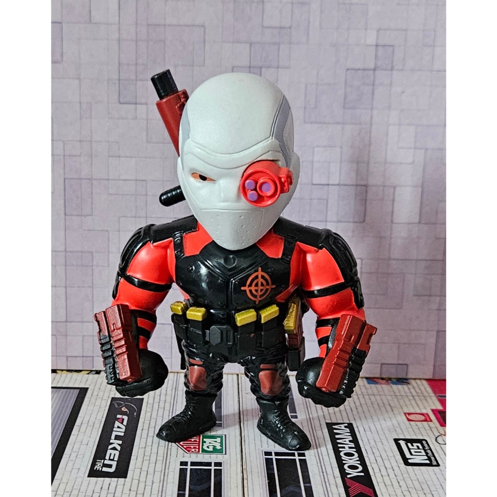Jada Toys Metals Die Cast Metalfigs  Deadshot (Pistoleiro) 4' pol. (10 cm) Código M1156 Esquadrão Suicida