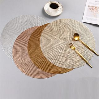 Jogo Americano Redondo Peça Mesa Posta Design Elegante e Sofisticado em Oferta na Shopee