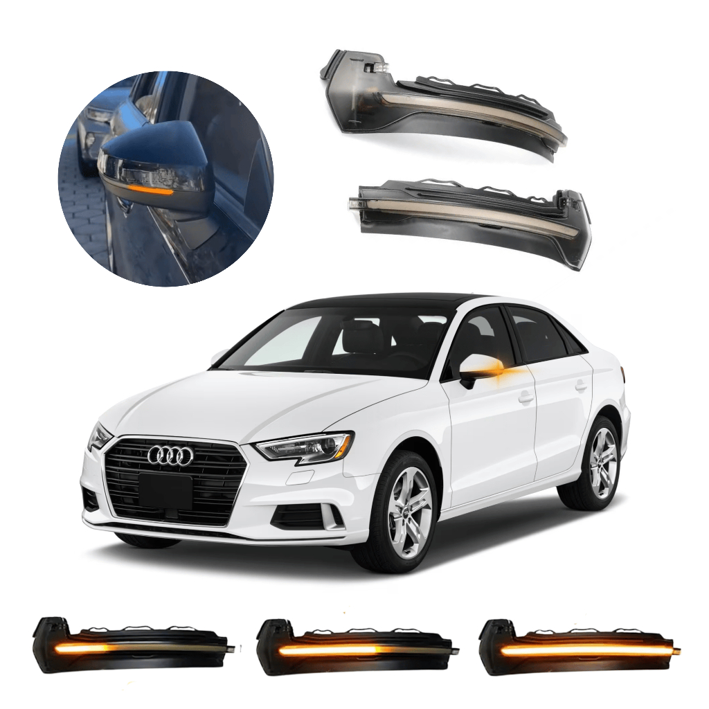 Seta Led Sequencial Retrovisor Audi A3 2013 Até 2021