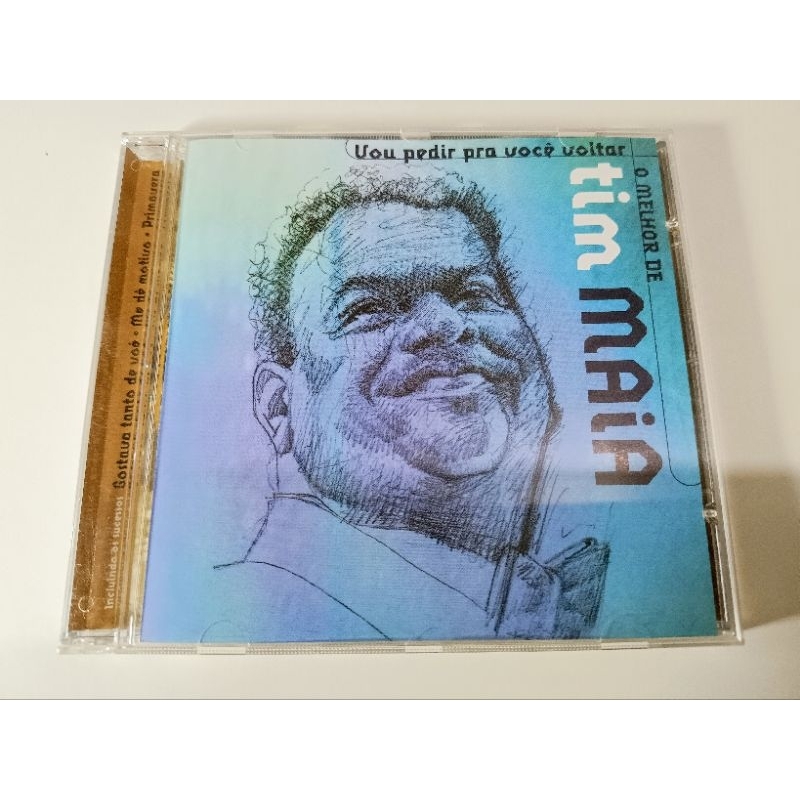 CD Tim Maia - Vou Pedir Pra Você Voltar, Eu Amo Você, Em Excelente Estado