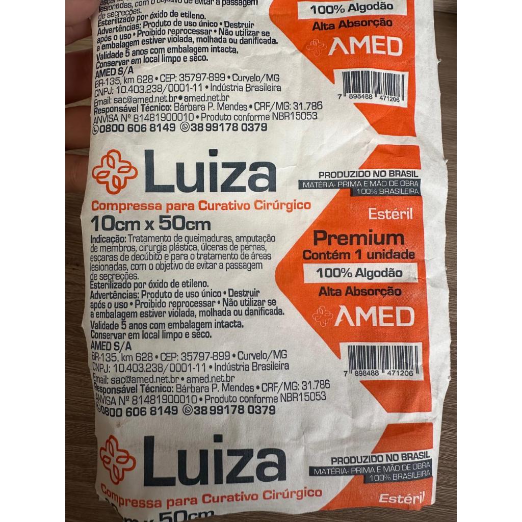 kit 10 Curativo grande - algodonado 10cmx50cm (zobec) AMED em Oferta na Shopee