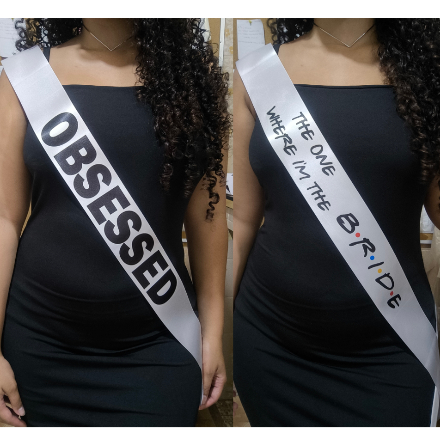 Faixa Miss Personalizada