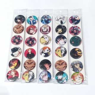 Cartela De Buttons Pins Broche Jujutsu Kaisen Com 6 Unidades Sortidas Universo Anime / Geek / Otaku / Manga em Oferta na Shopee