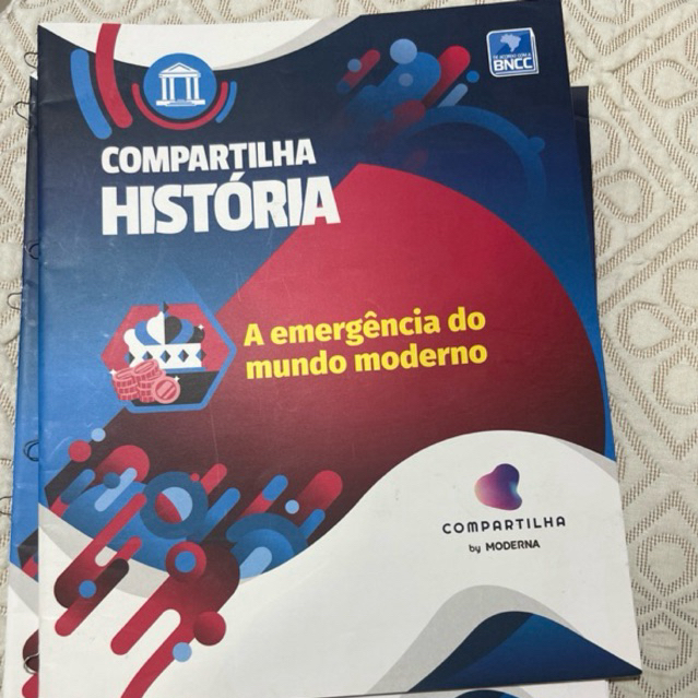 LIVRO -COMPARTILHA HISTÓRIA -A emergência do mundo moderno