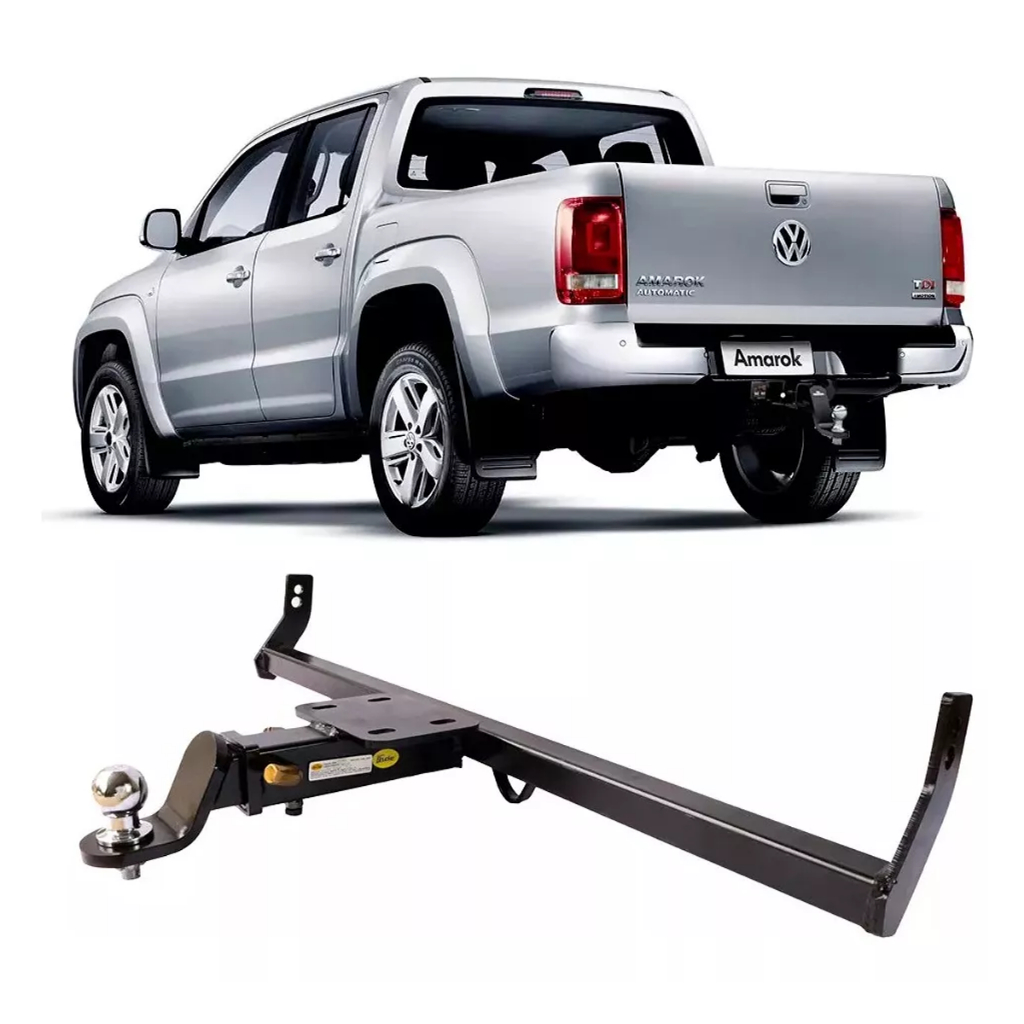 Engate Rabicho Reboque Removivel 1500kg Amarok 2010 A 2024