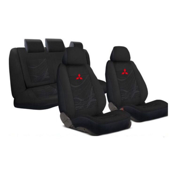 jogo completo capa banco carro tecido original mitsubishi L200 TRITON
