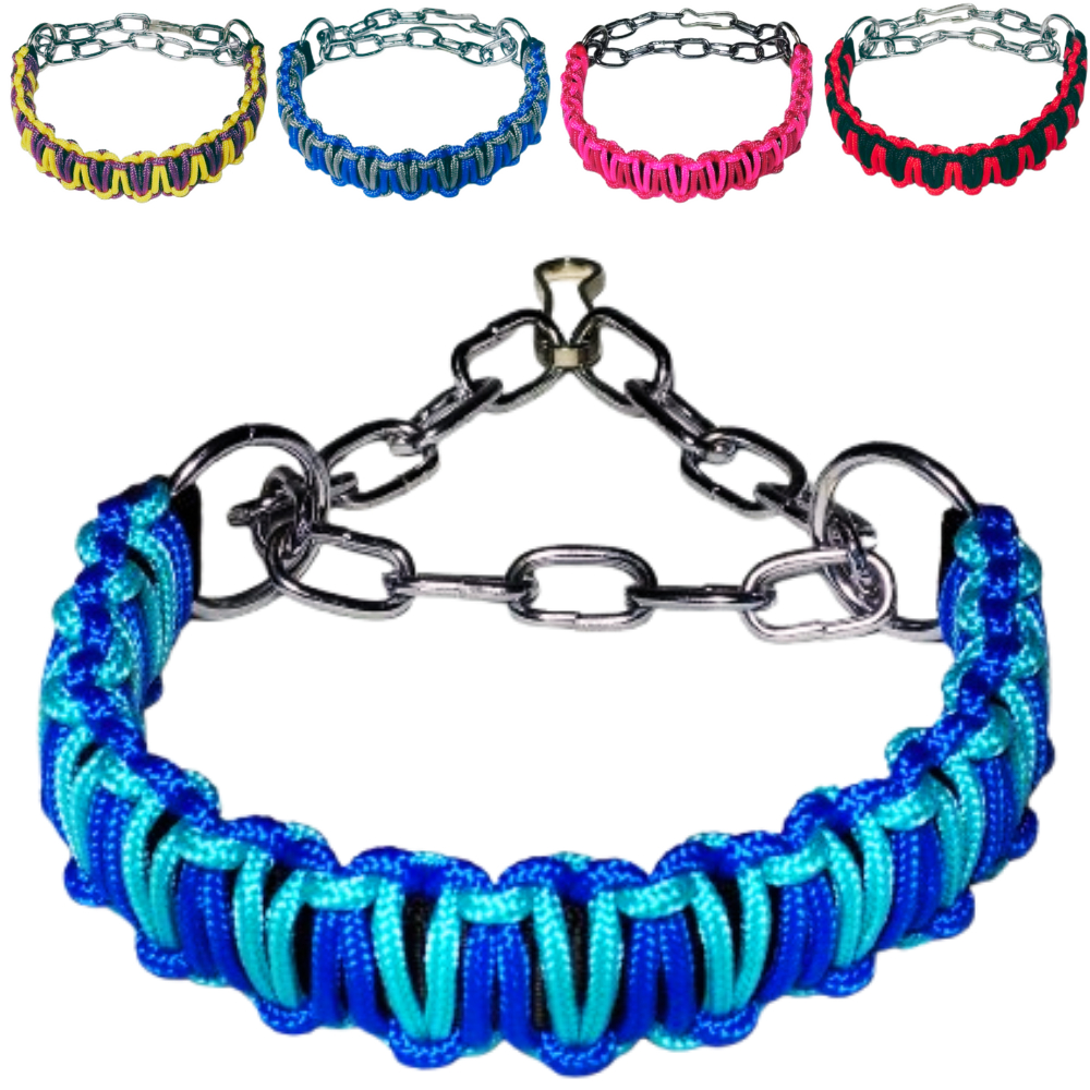 Coleira enforcador artesanal Corrente Corda náutica Para cachorro médio e grande Pitbull American Bully Pit Monster em Oferta na Shopee