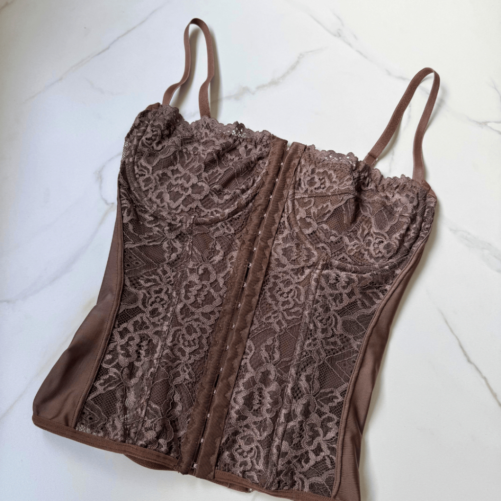 Corselet Marrom: Onde Comprar | BuscaProdutos