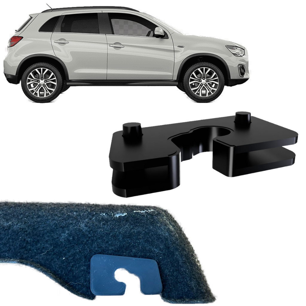 Reparo Encaixe Pino Suporte Tampão Porta Mala Bagagito Mitsubishi Asx 2010/2018 PROMOÇÃO