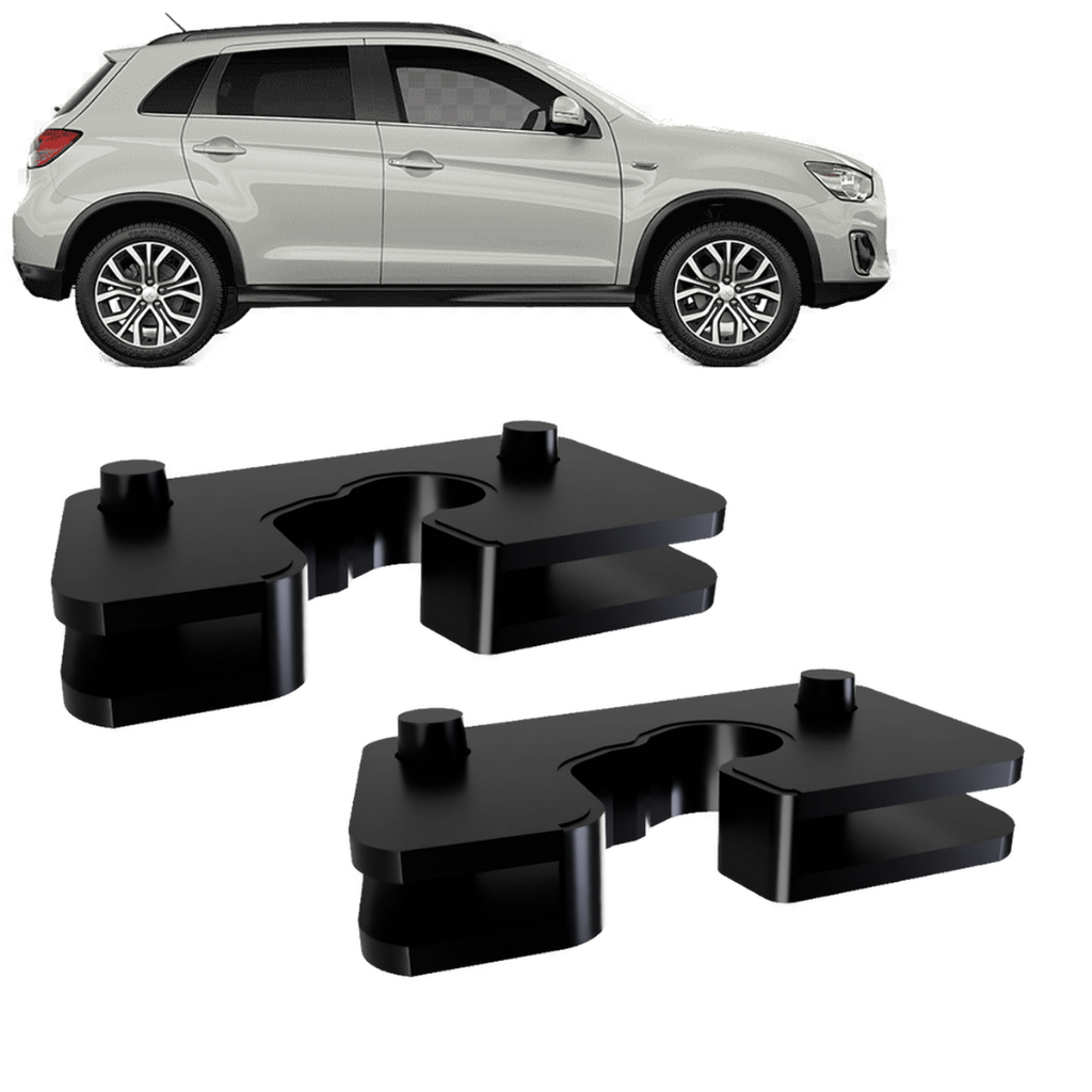 Par Reparo Encaixe Pino Suporte Tampão Mala Bagagito Mitsubishi Asx 2010/2021 - 2 Unidades PROMOÇÃO