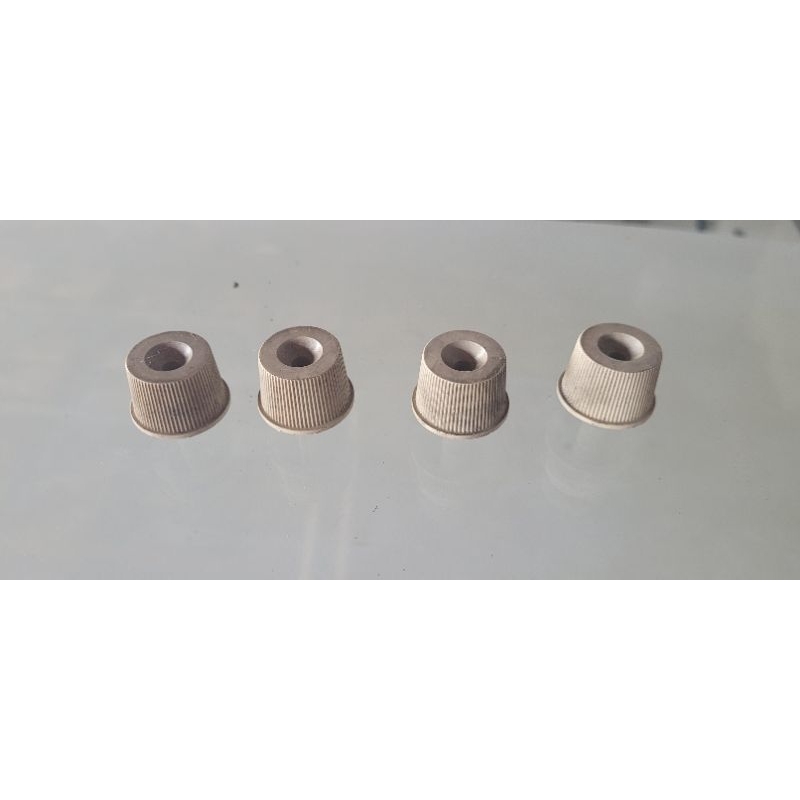 Knobs Antigos Botão de Radio antigo TV antigo Amplificador  3x 1 Aparelho de Som Antigo kit com 4 unidades