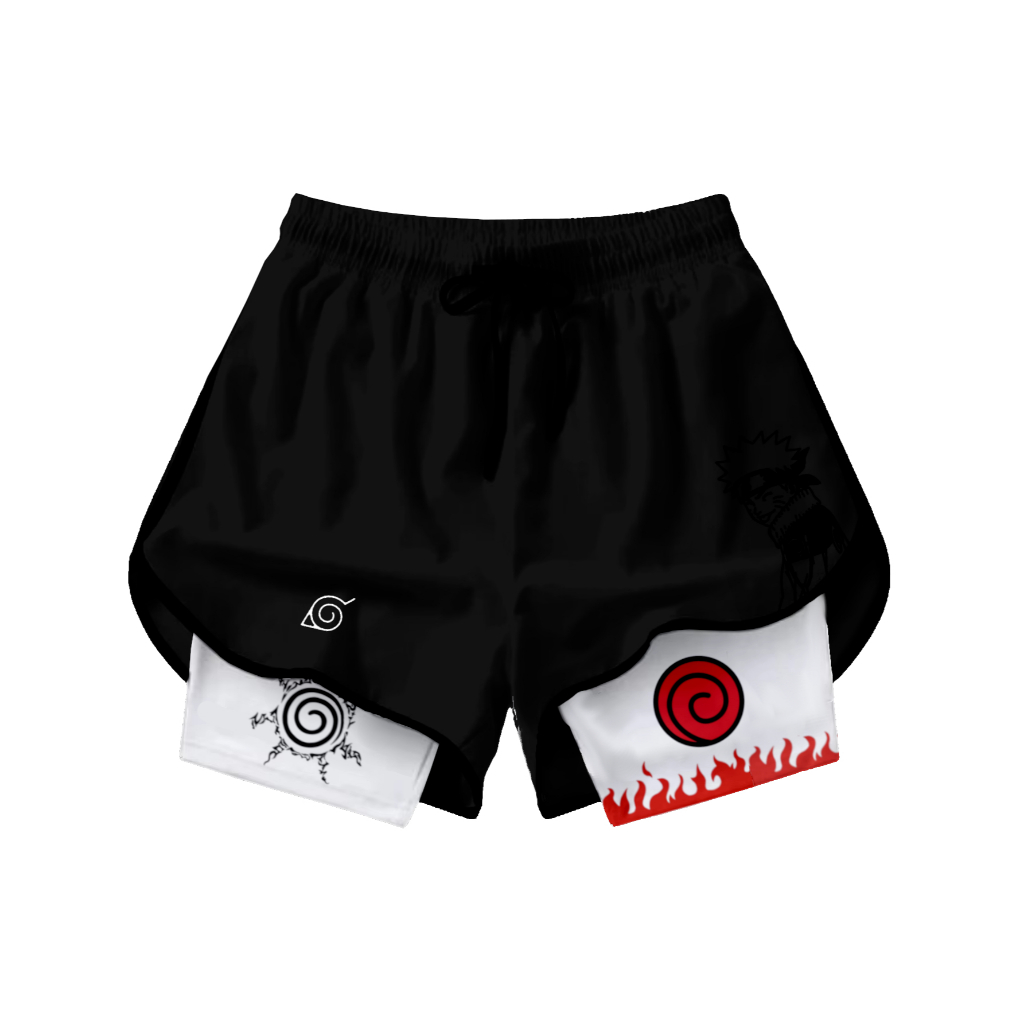 Short Feminino Compressao Academia Naruto Ninja nrt6 em Oferta na Shopee
