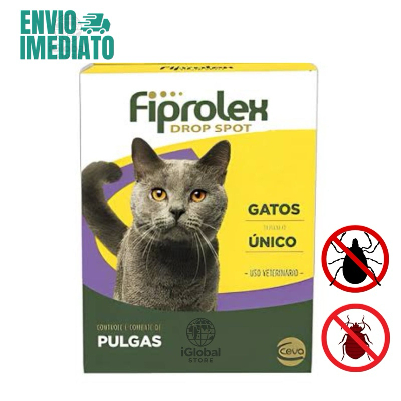 Fiprolex Gatos Antipulgas Ceva Leve 3 Pague 2 Original. em Oferta na Shopee