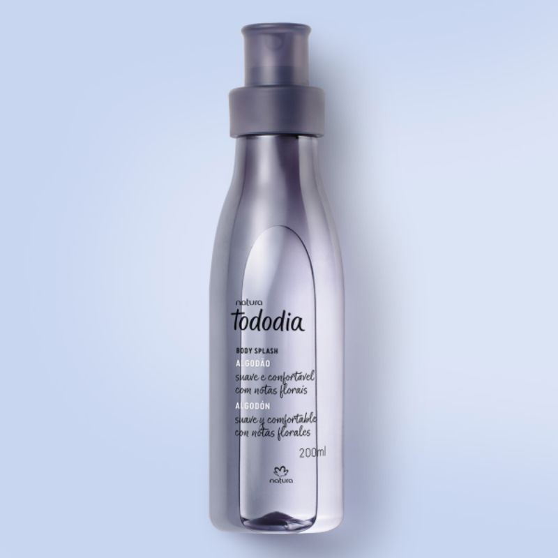 Body Splash Desodorante Colônia Tododia Algodão Feminino 200 ml