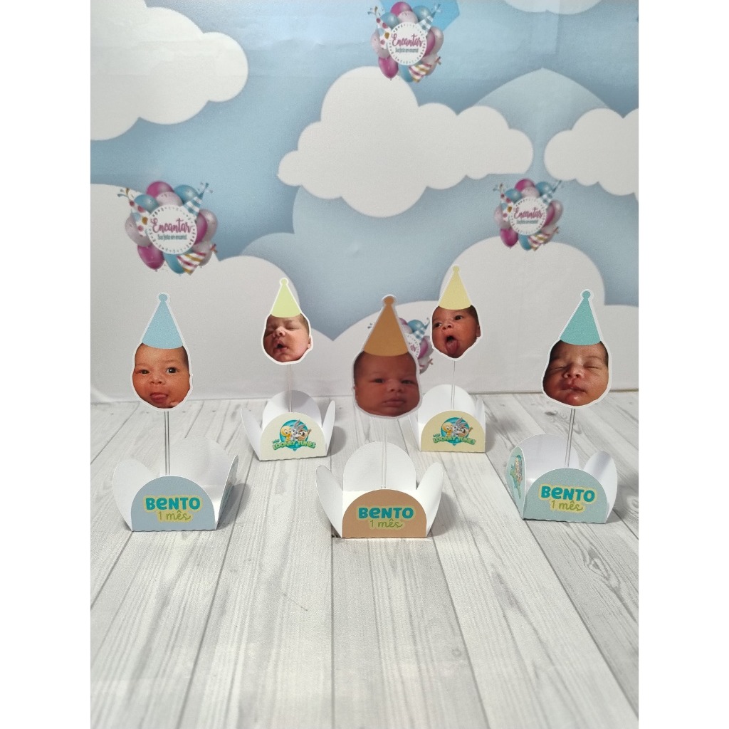 Toppers Docinho + Forminhas Personalizada | Baby Looney Tunes | Papelaria para festa infantil | Lembrancinha Aniversário