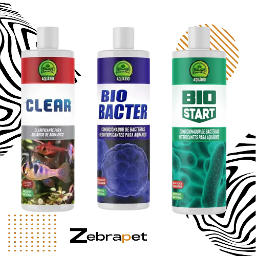Kit Powerfert Ciclagem e Manutenção - Bio Start + Bio Bacter + Clear em Oferta na Shopee