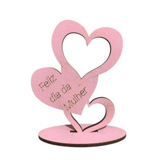 10 Centro de mesa dia das mulheres em mdf Rosa em Oferta na Shopee