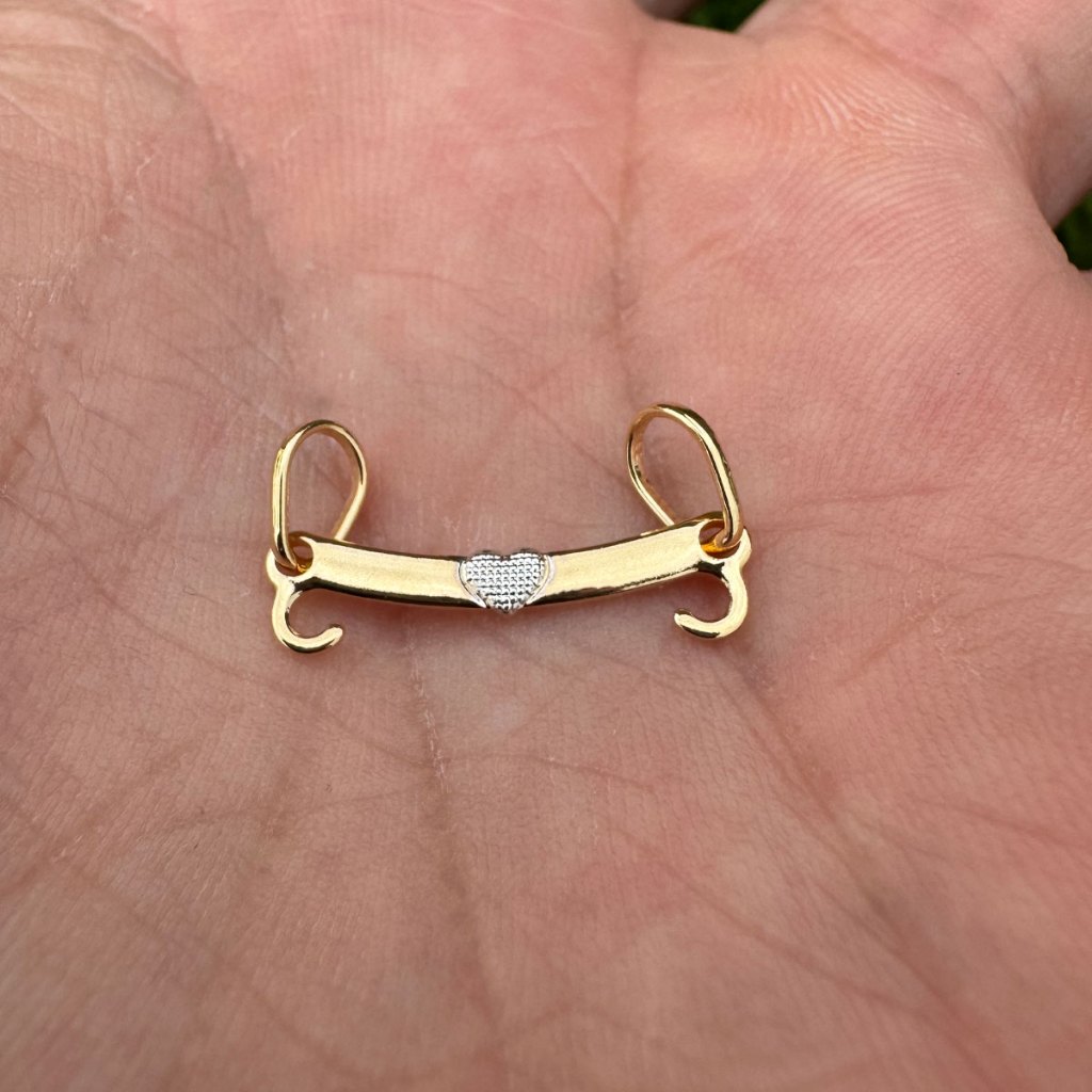 Pingente De Canga Banhado A Ouro 18K Banhado A Ouro 18K em Oferta na Shopee