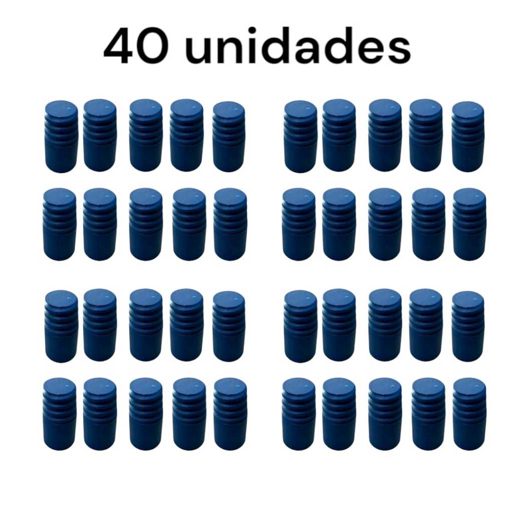 ponteira de rosca para cabos de vassoura 40unid rosca conserto de cabos madeira em Oferta na Shopee