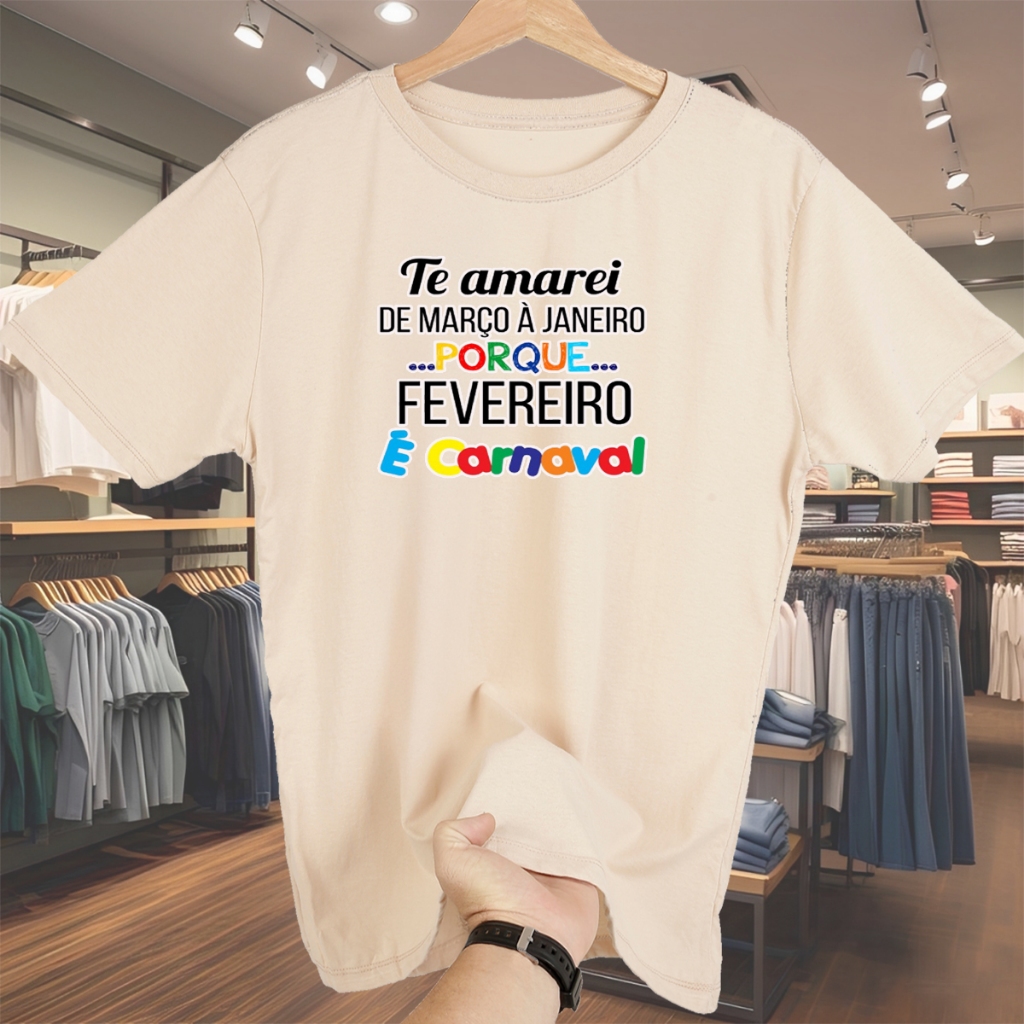 Camisa basica Carnaval camisa oversized camiseta masculina streetwear algodão Blusa de algodao unissex