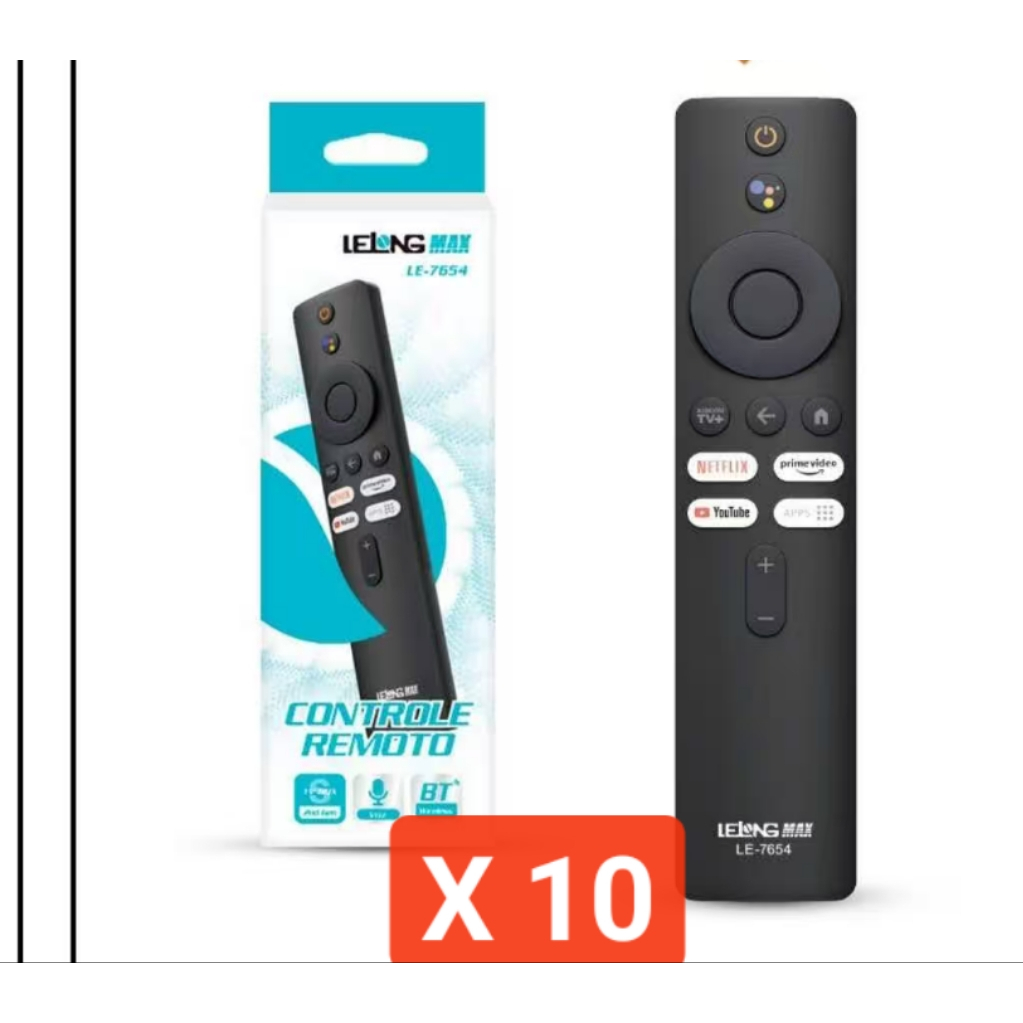 kit 10/6 Novo Controle Remoto XMRM-M3 M6 M8 Para Xiaomi Mi TV Stick Box Por Voz 