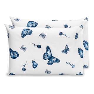 Par De Fronha 70cm x 50cm  Percal 180 Fios Algodão Estampado Toque Macio em Oferta na Shopee