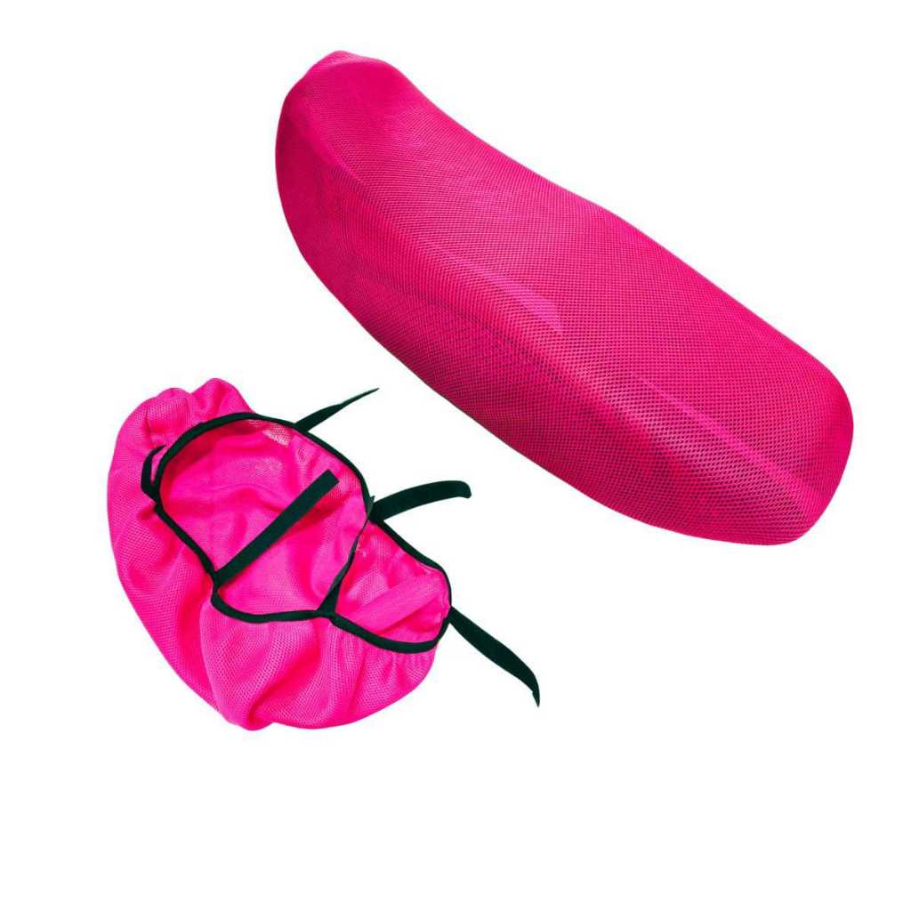 Capa Térmica Impermeável Rosa Pink Protetora para banco de moto Bros Titan Fan Biz Pop Pcx  - Tecido Confort Soft Suave