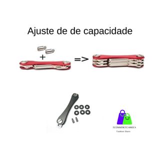 Chaveiro Inteligente - Organizador De Chaves De Casa E Auto em Oferta na Shopee