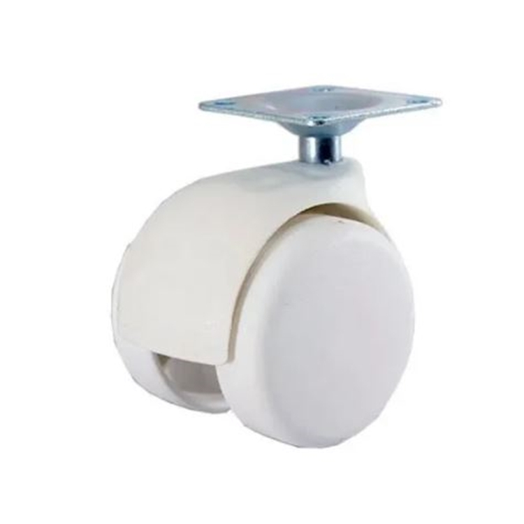 Conjunto de Rodinhas Brancas 42mm para Móveis e Berços em Oferta na Shopee