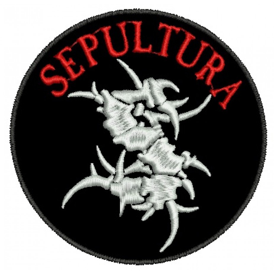 Patch Bordado Banda Sepultura (Rock, Metal, Thrash, Death) em Oferta na Shopee