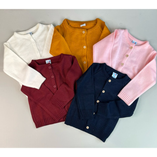 Blusão Tricot Bebê Infantil P M G GG Tamanho 1 ao 10 Menina e Menino em Oferta na Shopee