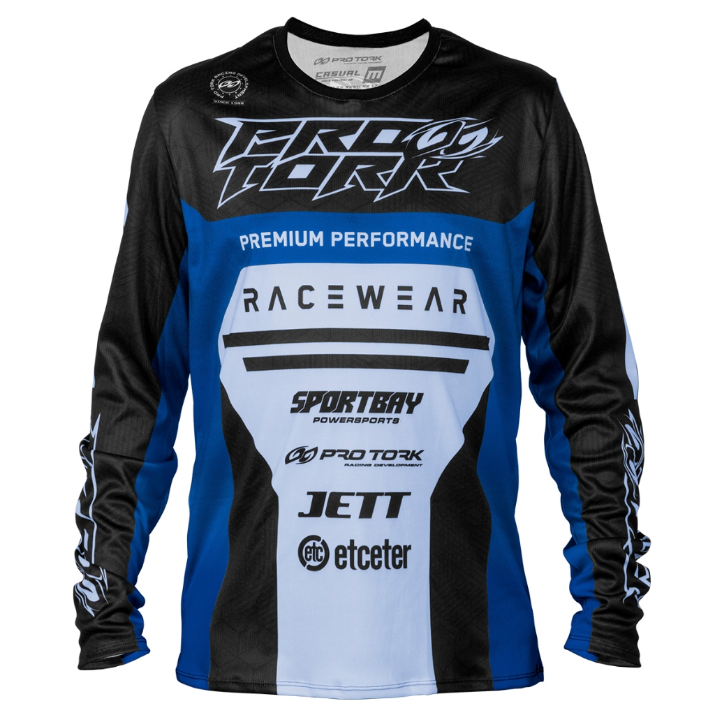 Camisa Motocross Infantil Pro Tork Brave Em Poliéster Gola Redonda Masculino e Feminino · foto 2