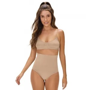 CALCINHA TANGA MODELADORA ALTA SEM COSTURA ZEE RUCCI.