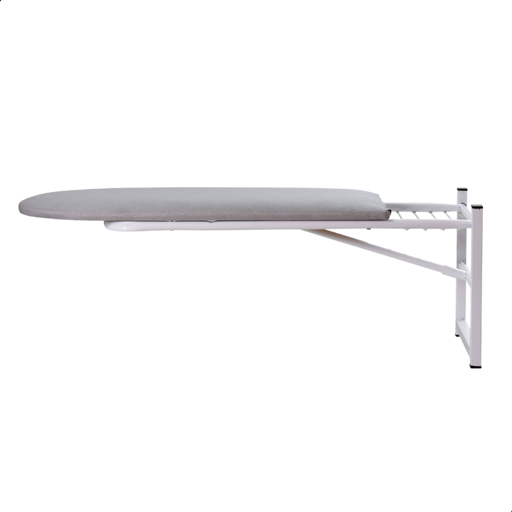 Tábua Para Passar Roupa De Parede Articulada Dobrável Mesa de Passar Reforçada com Kit para Instalação