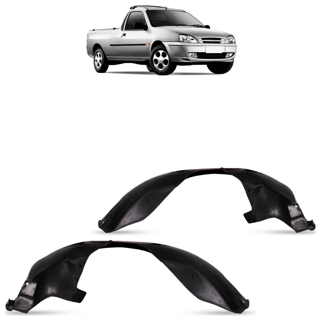 Par Parabarro Dianteiro Fiesta 2000 2001 Courier 2000 2001 2002 em Oferta na Shopee