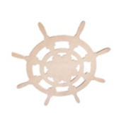 Timão de Barco Recorte 48cm Mdf Cru em Oferta na Shopee