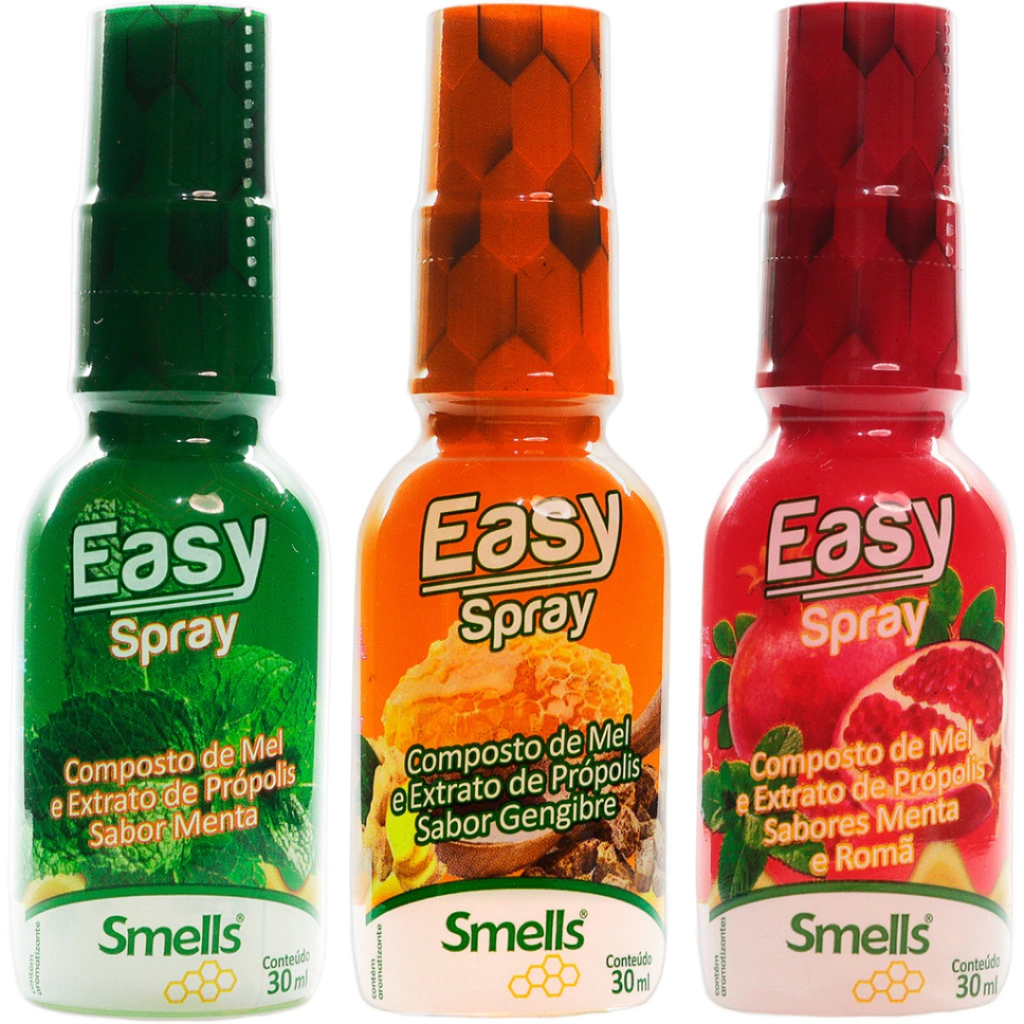 Mel e Própolis Easy Spray 30ml Smells - Kit com 2 unidades