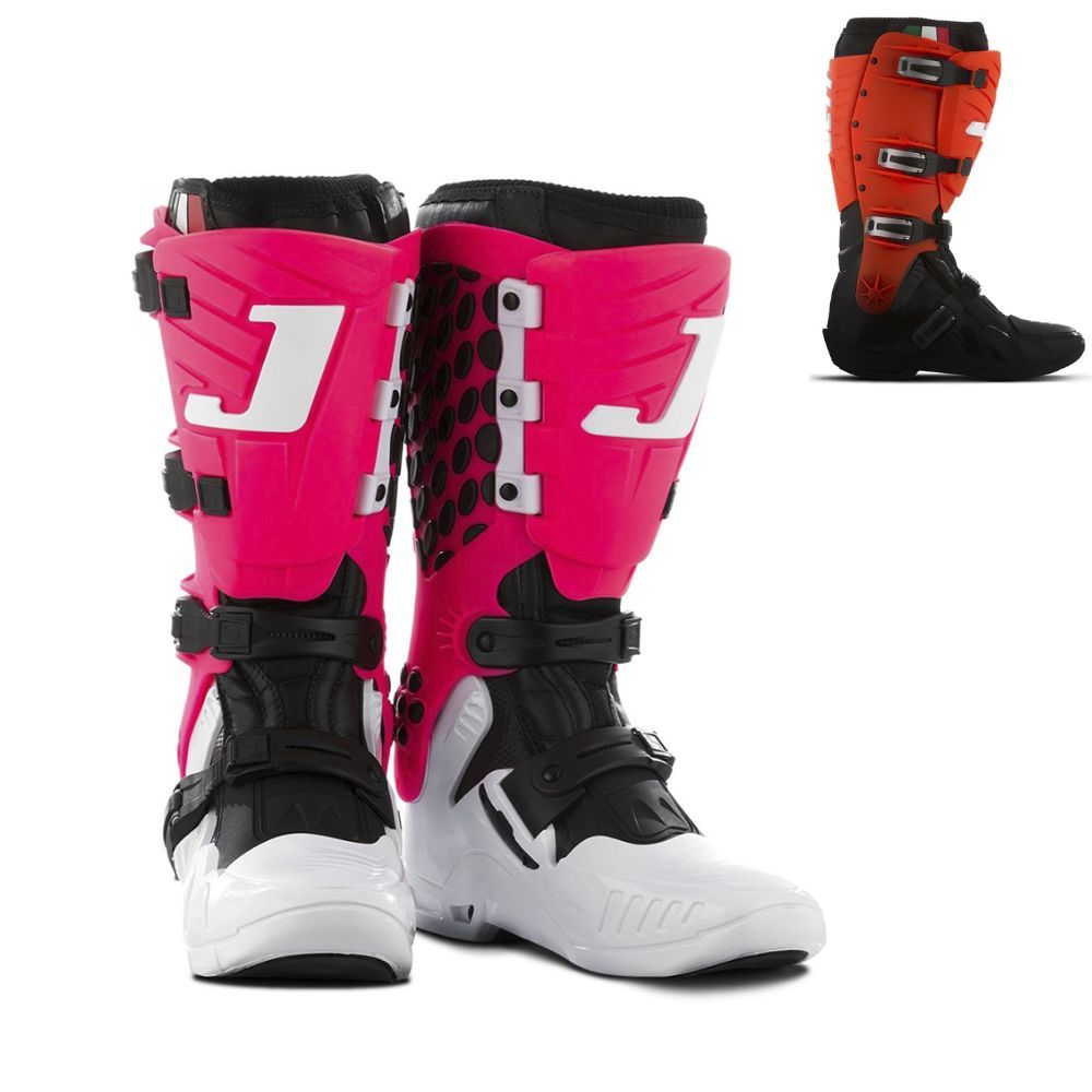 Bota Motocross Infantil Jett Hi-vis Feminino Masculino Criança em Oferta na Shopee