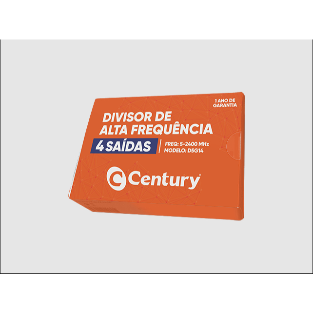 Divisor 1 : 4 Alta Satelite 5 - 2400mhz Banda C e Banda Ku — imagem 2 de 2