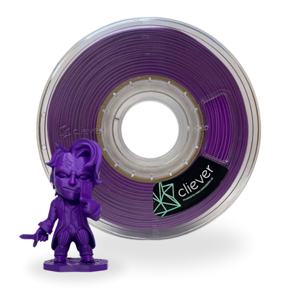 PLA Roxo Premium | 1,75mm | 1 Kg | Cliever