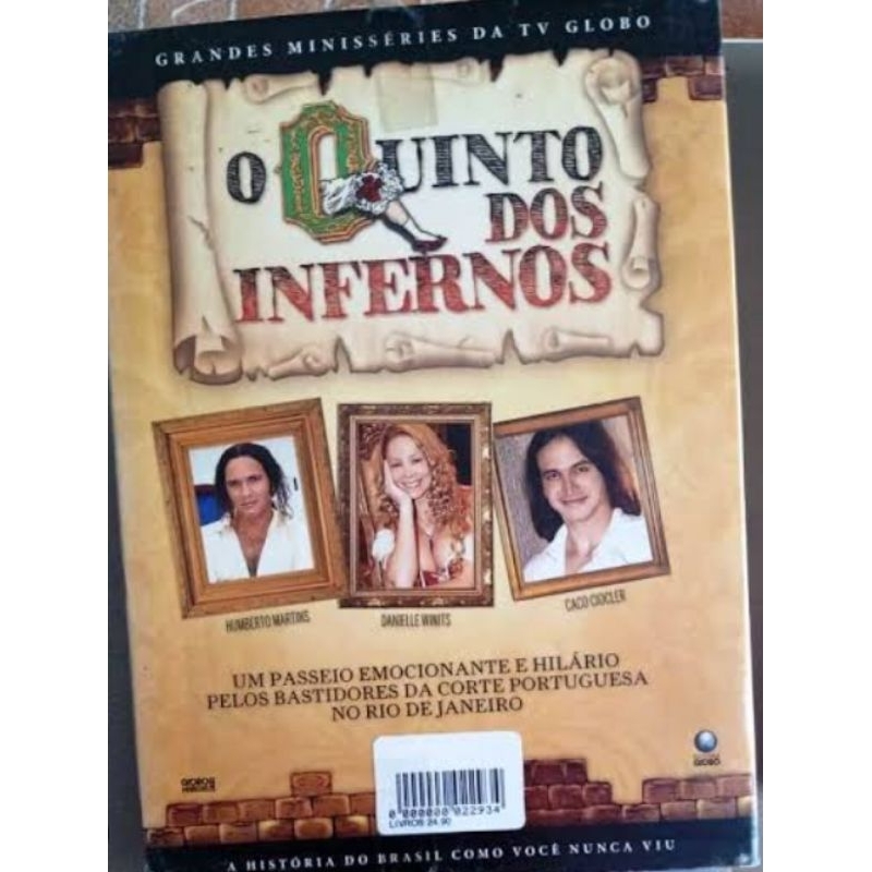 BOX O QUINTO DOS INFERNO ( CONSERVADO)