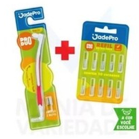 Escova Interdental Inclui 2 Refil e 1 Cartela de Refil c/10 unidades Jadepro